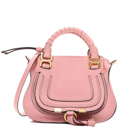 Chloe Calfskin Mini Marcie Satchel Fallow Pink 1 of 12