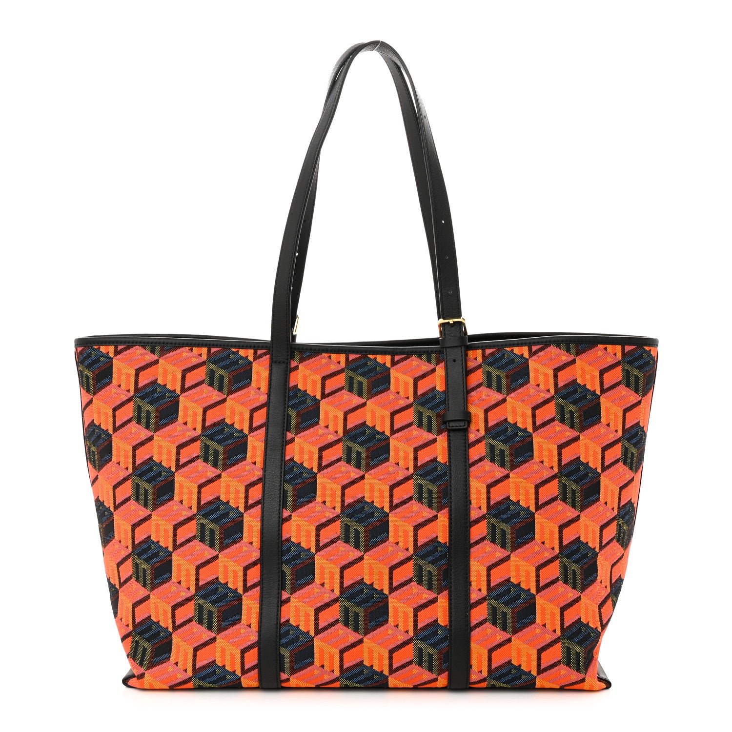 MCM Jacquard Cubic Monogram Rockstar Tote Multicolor 2 of 10