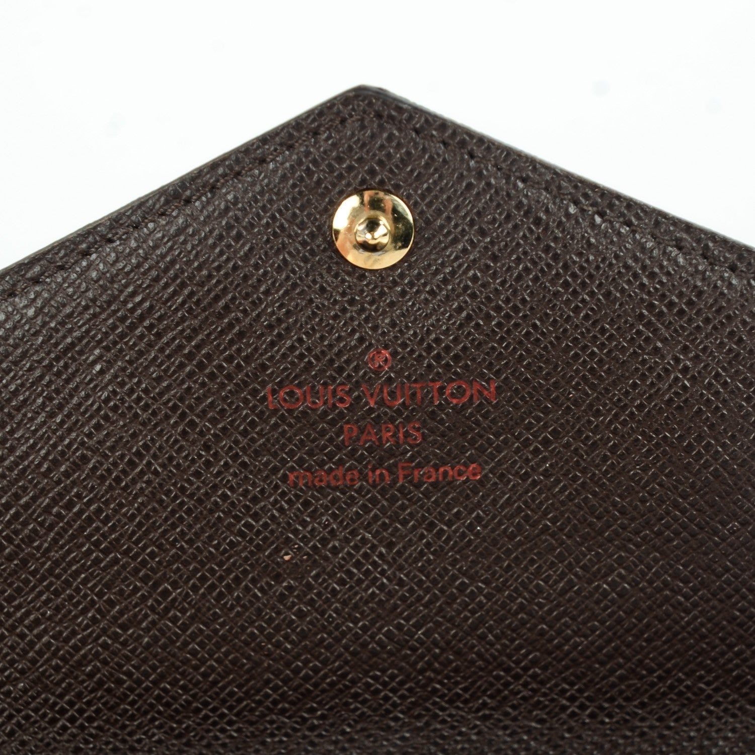 Louis Vuitton Damier Ebene Long Origami Wallet 6 of 7