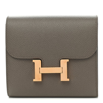Hermes Epsom Constance Short Wallet Etain 1 of 10
