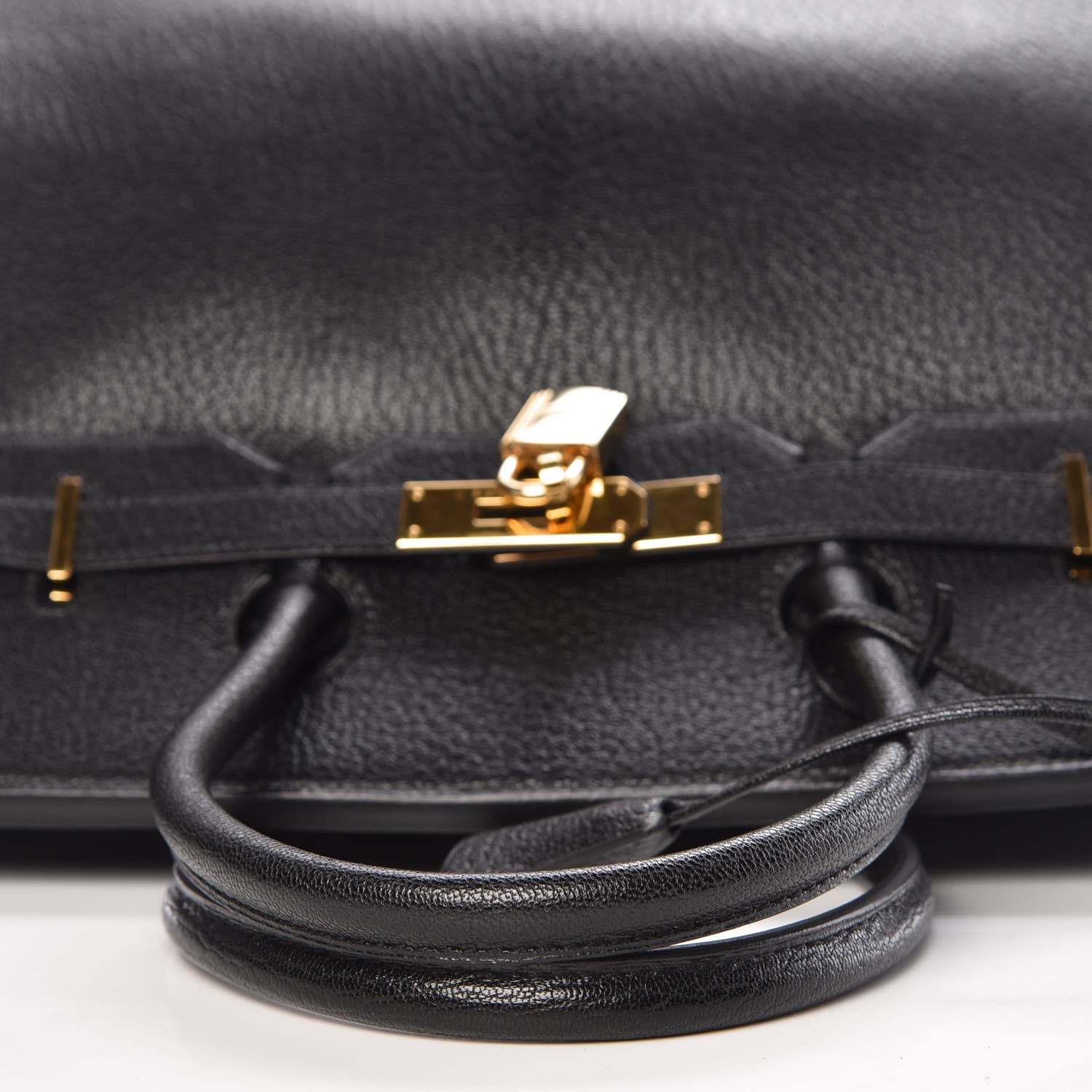 Hermes Chevre de Coromandel Birkin 35 Black 28 of 35