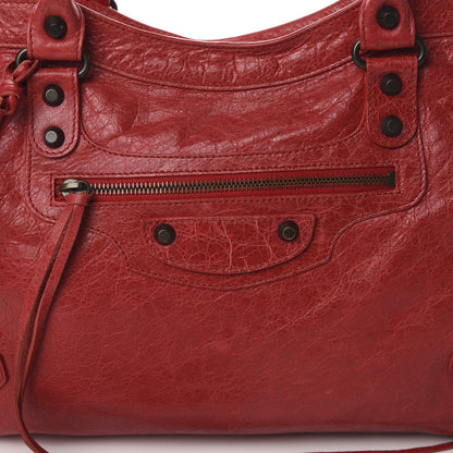 Balenciaga Agneau Classic Hardware City Rouge Cardinal 8 of 16