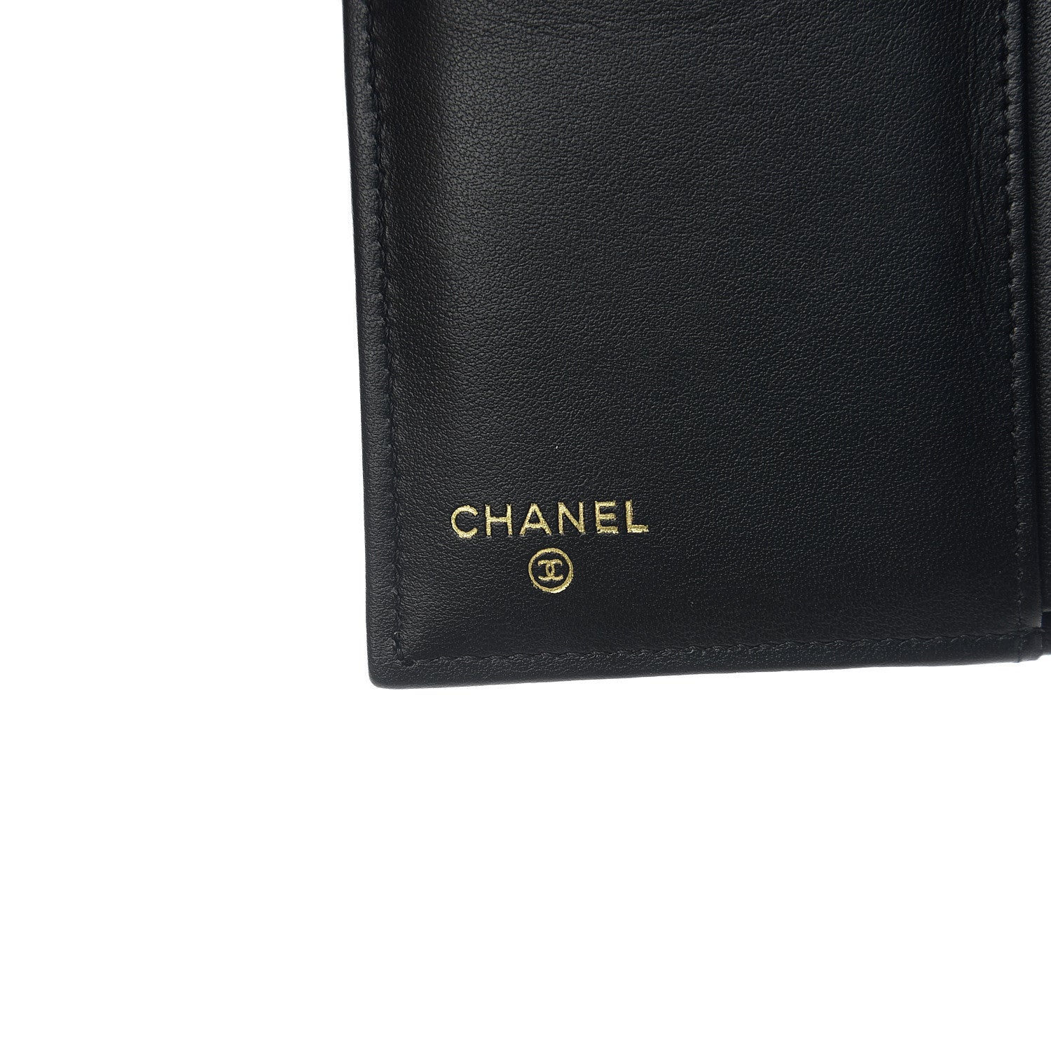 Chanel Caviar Quilted Medium Boy Flap Wallet Black 5 of 7