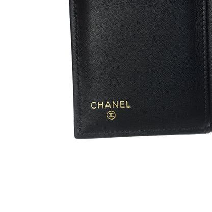 Chanel Caviar Quilted Medium Boy Flap Wallet Black 5 of 7