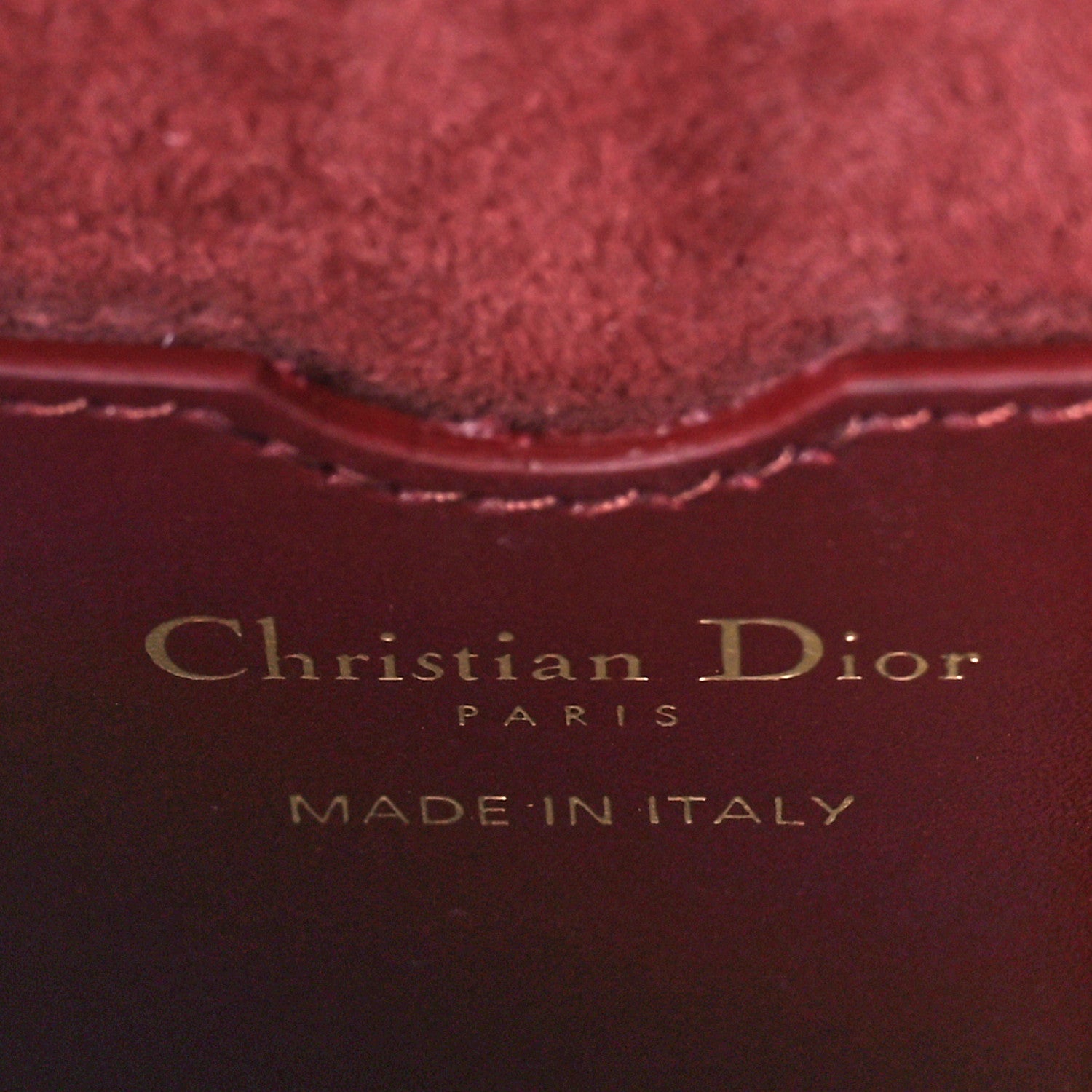 Christian Dior Box Calfskin Medium Bobby Flap Red Bricks 6 of 10
