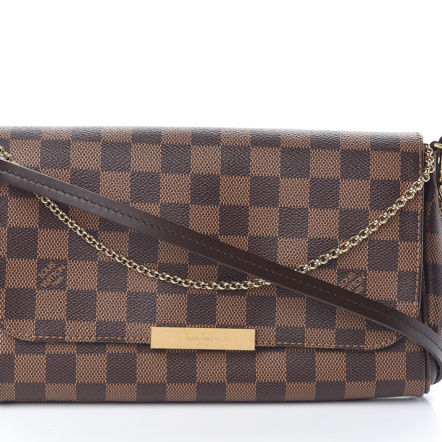 Louis Vuitton Damier Ebene Favorite MM 8 of 10
