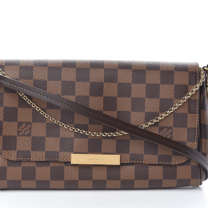 Louis Vuitton Damier Ebene Favorite MM 8 of 10