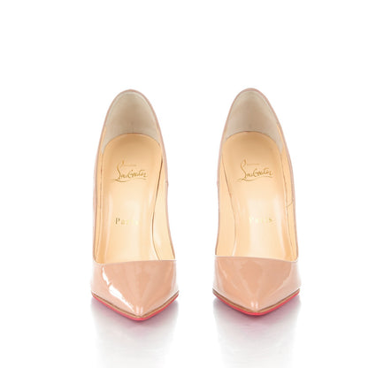 Christian Louboutin Patent So Kate 120 Pumps 37 Nude 2 of 7