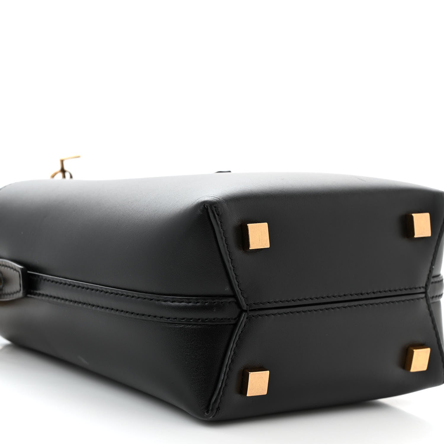 Saint Laurent Shiny Calfskin Le 37 Mini Bucket Bag Black 8 of 10