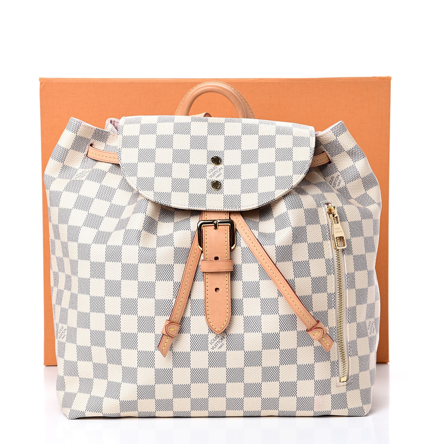 Louis Vuitton Damier Azur Sperone Backpack 9 of 9