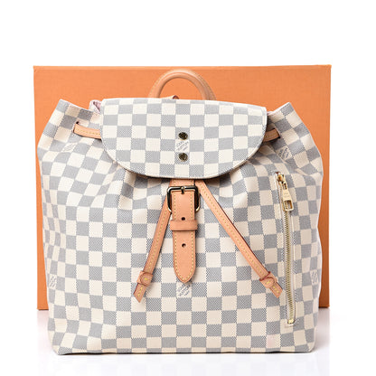 Louis Vuitton Damier Azur Sperone Backpack 9 of 9