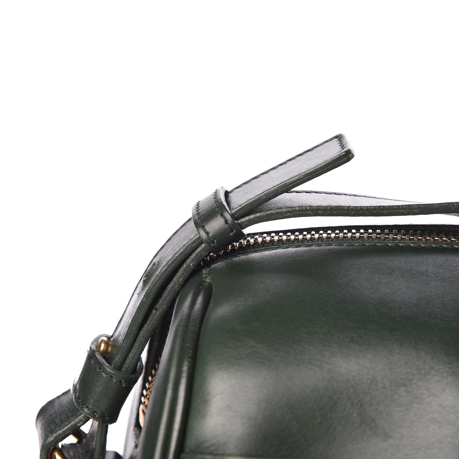 Saint Laurent Calfskin Classic Duffle 6 Green 23 of 24