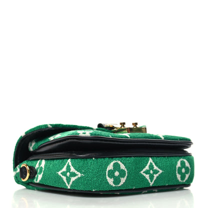 Louis Vuitton Monogram Jacquard Velvet Micro Metis Green 4 of 9