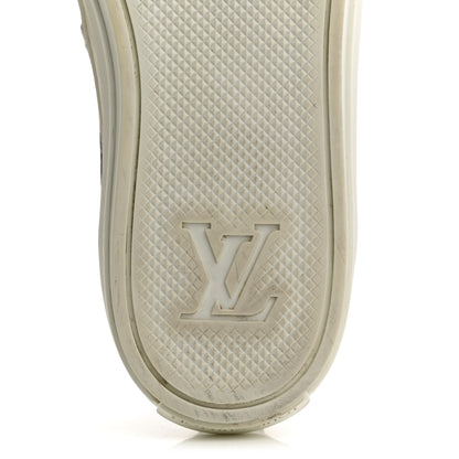 Louis Vuitton Jacquard Since 1854 Playtime Slip On Sneakers 37 Black 8 of 11