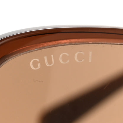 Gucci Acetate Oversize Round Frame Sunglasses GG0546SK Tortoise 7 of 8