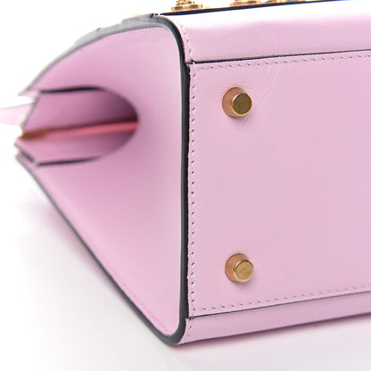 Versace Calfskin Medusa Stud Tribute Tote Pink 9 of 10