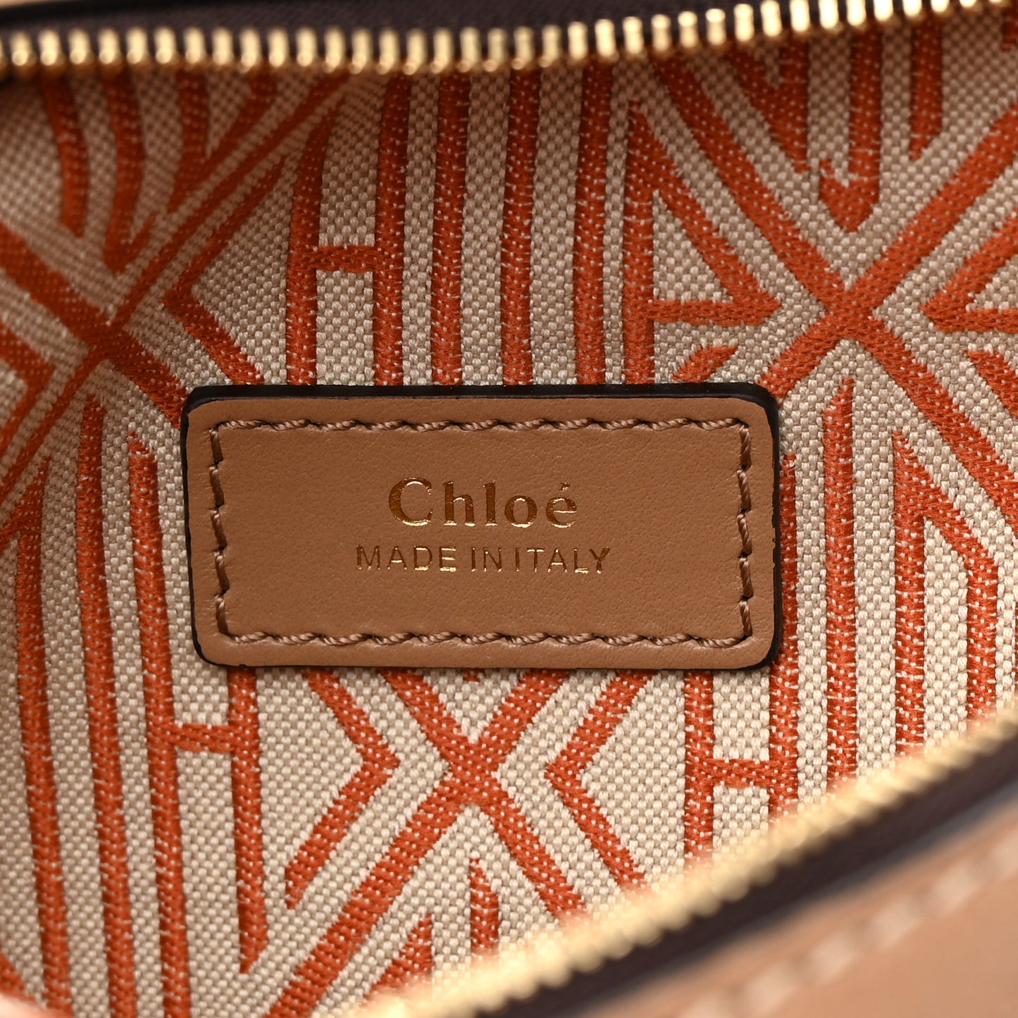 Calfskin Small Daria Cement Brown