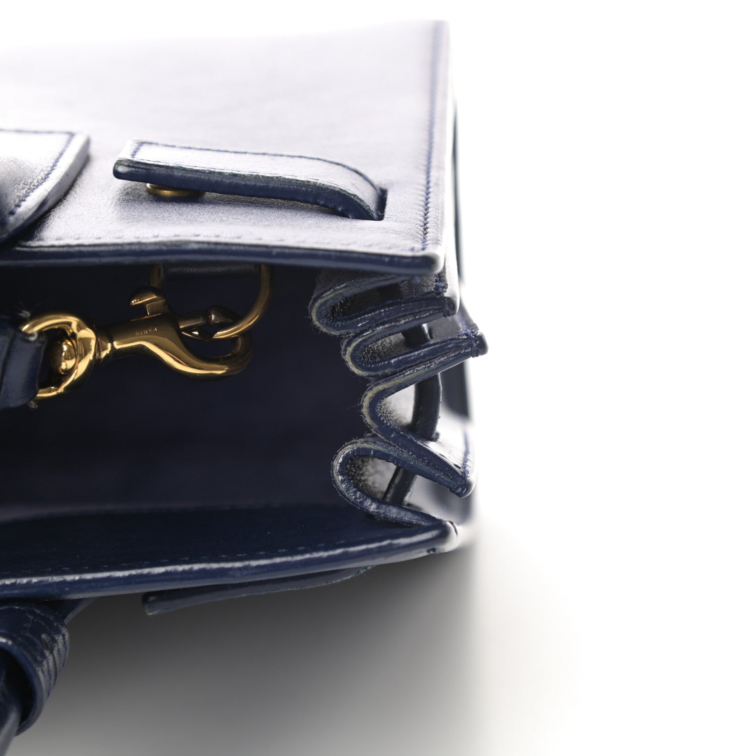 Saint Laurent Calfskin Nano Sac De Jour Dark Blue 23 of 24