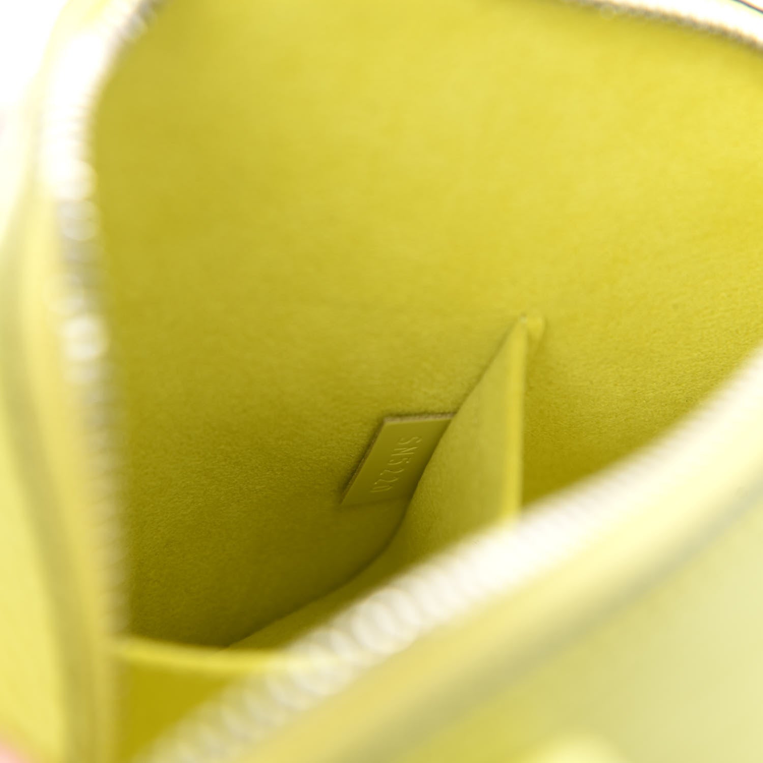 Louis Vuitton Epi Jacquard Alma BB Yellow Citron 9 of 11