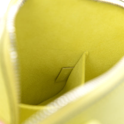 Louis Vuitton Epi Jacquard Alma BB Yellow Citron 9 of 11