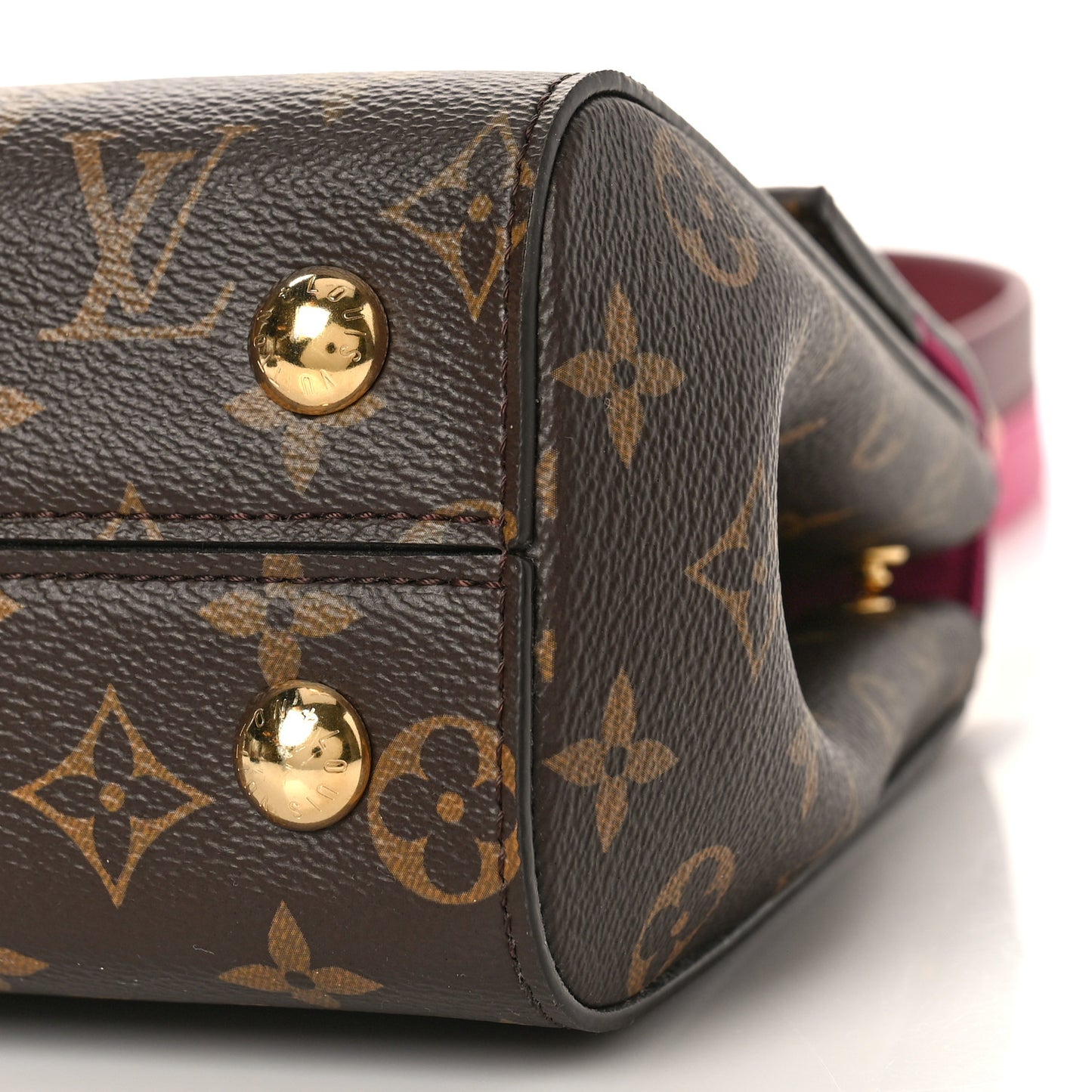 Monogram Cluny BB Bordeaux Fuchsia