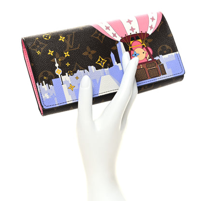 Louis Vuitton Monogram 2019 Christmas Animation Sarah Wallet 2 of 9