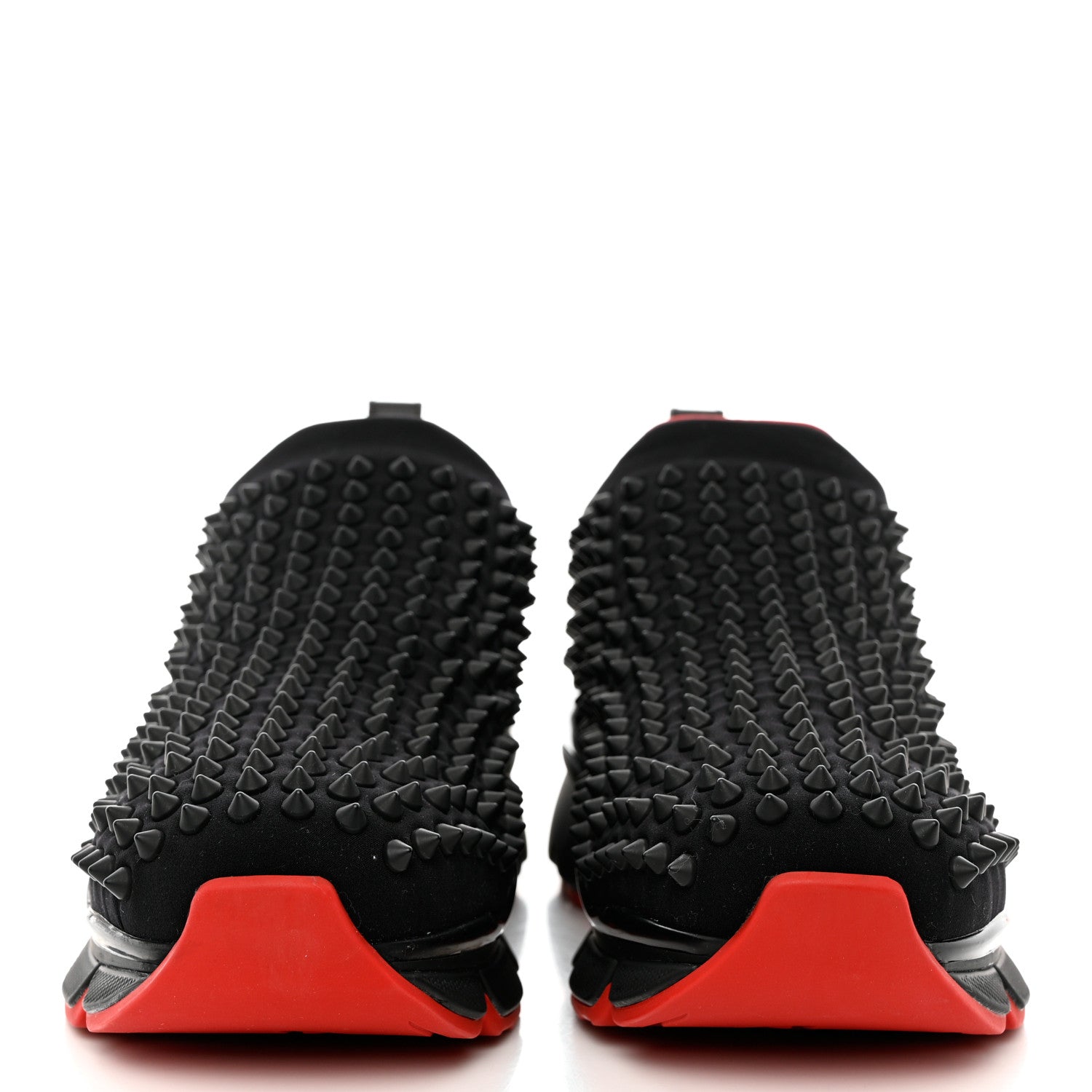 Christian Louboutin Neoprene Spike Sock Donna Flat Sneakers 39.5 Black 2 of 8