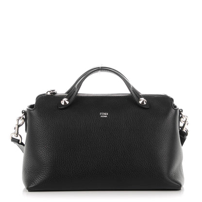 Fendi Vitello Dolce Medium By The Way Boston Bag Black 1 of 7