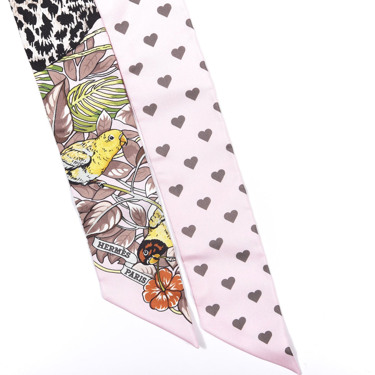Silk Jungle Love Love Twilly Rose Pale Etoupe