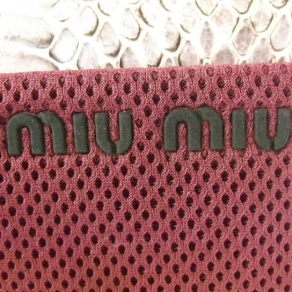 Miu Miu Python Bow Clutch 8 of 8
