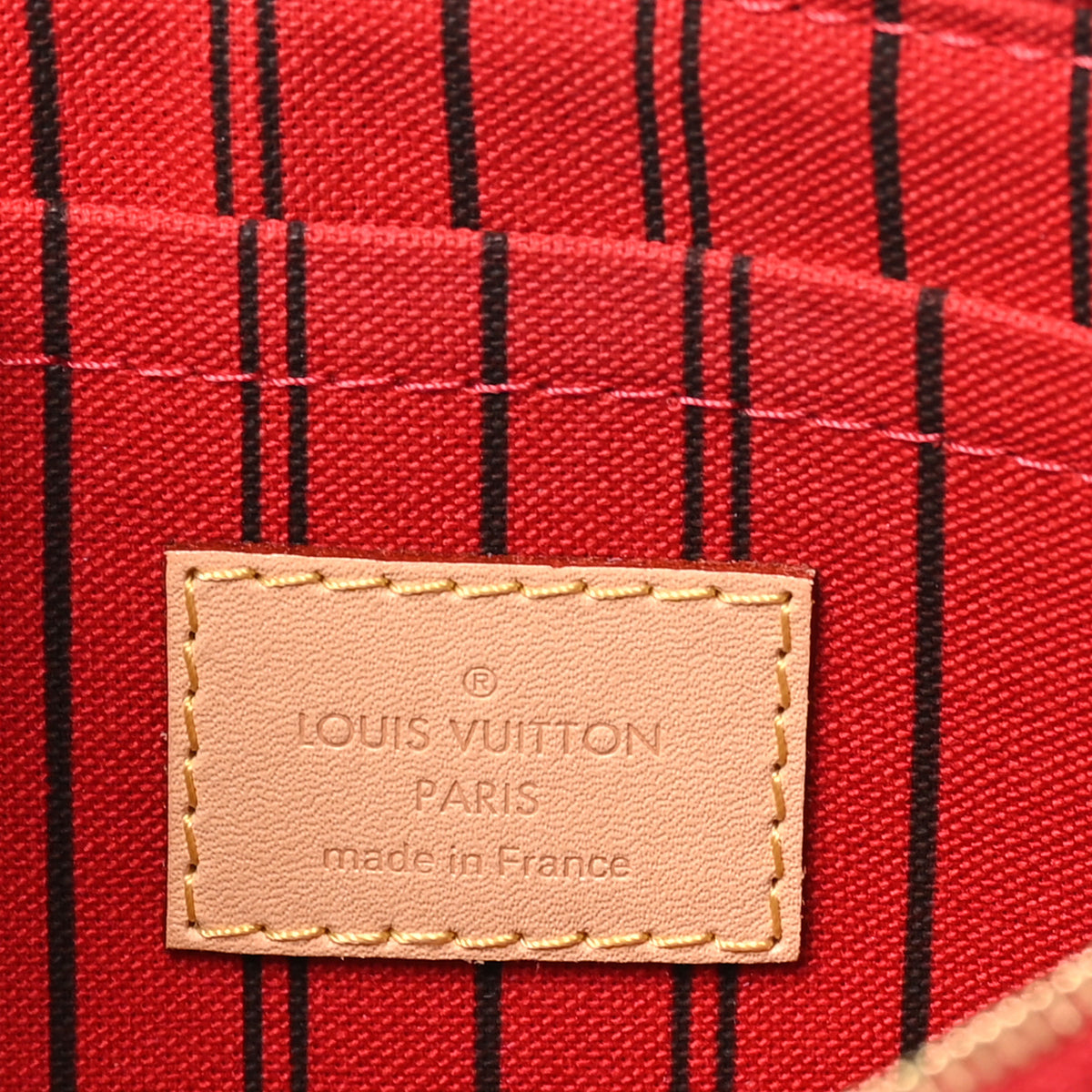 Monogram Neverfull MM GM Pochette Piment