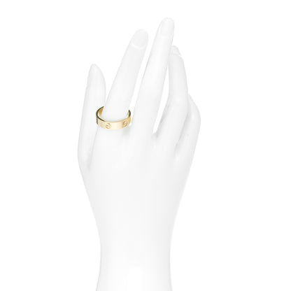 Cartier 18K Yellow Gold 5.5mm LOVE Ring 63 10.25 2 of 5