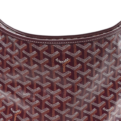 Goyard Goyardine Boheme Hobo Burgundy 9 of 11