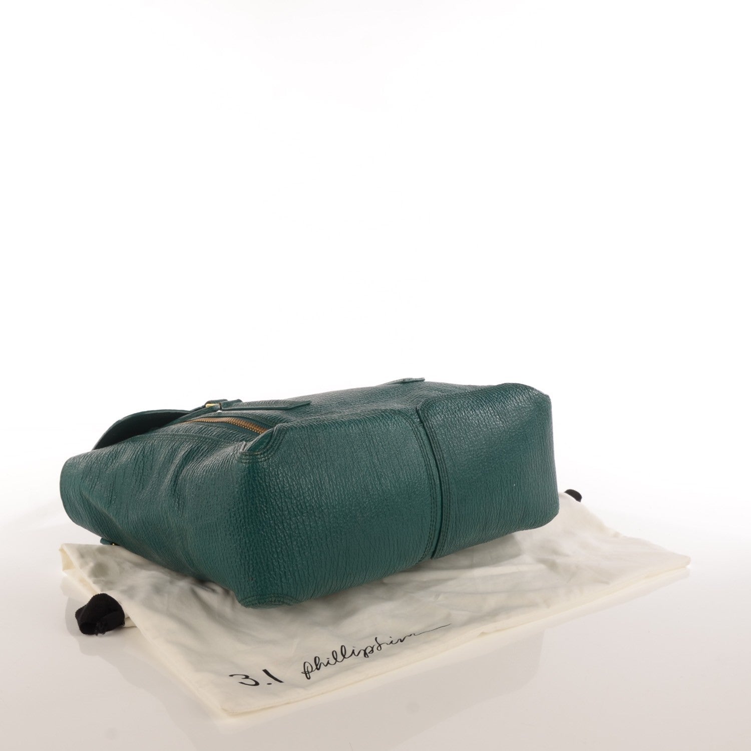 3.1 Phillip Lim 3.1 Textured Leather Large Pashli Satchel Jade 4 of 9
