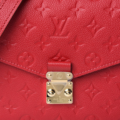 Louis Vuitton Empreinte Pochette Metis Scarlet 9 of 9