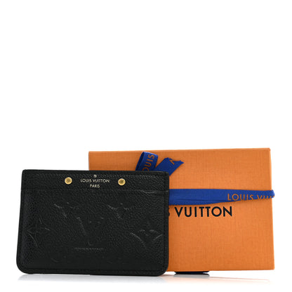 Louis Vuitton Empreinte Card Holder Black 7 of 7