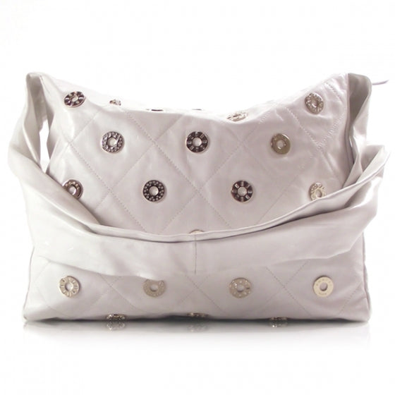 Chanel Lambskin Swarovski Crystal Charm Hobo 1 of 10