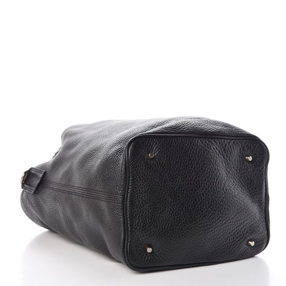 Burberry Grainy Calfskin Medium Susanna Hobo Black 4 of 8
