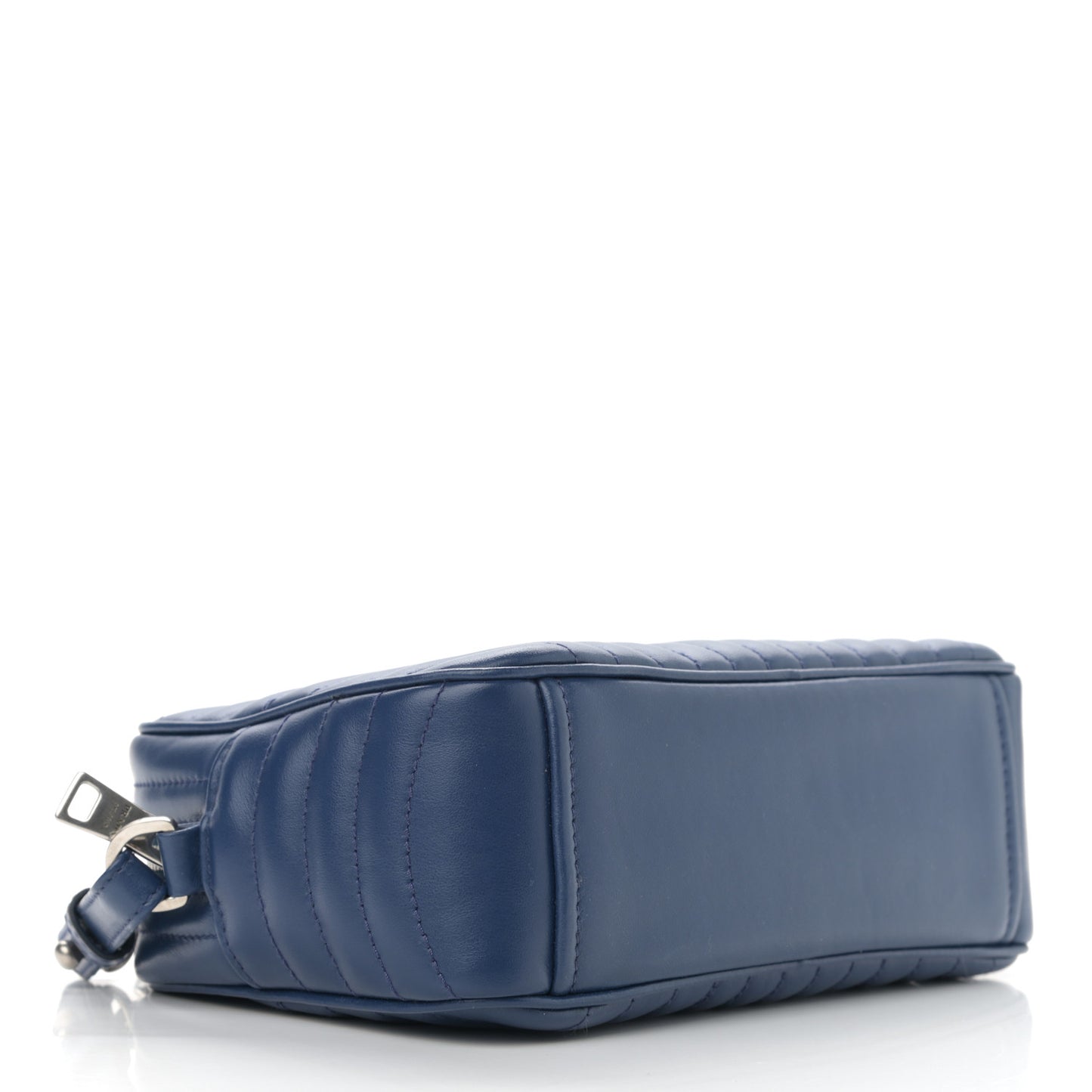 Soft Calfskin Diagramme Crossbody Bag Bleuette
