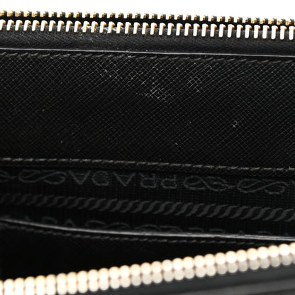 Prada Saffiano Small Galleria Double Zip Tote Black 12 of 12