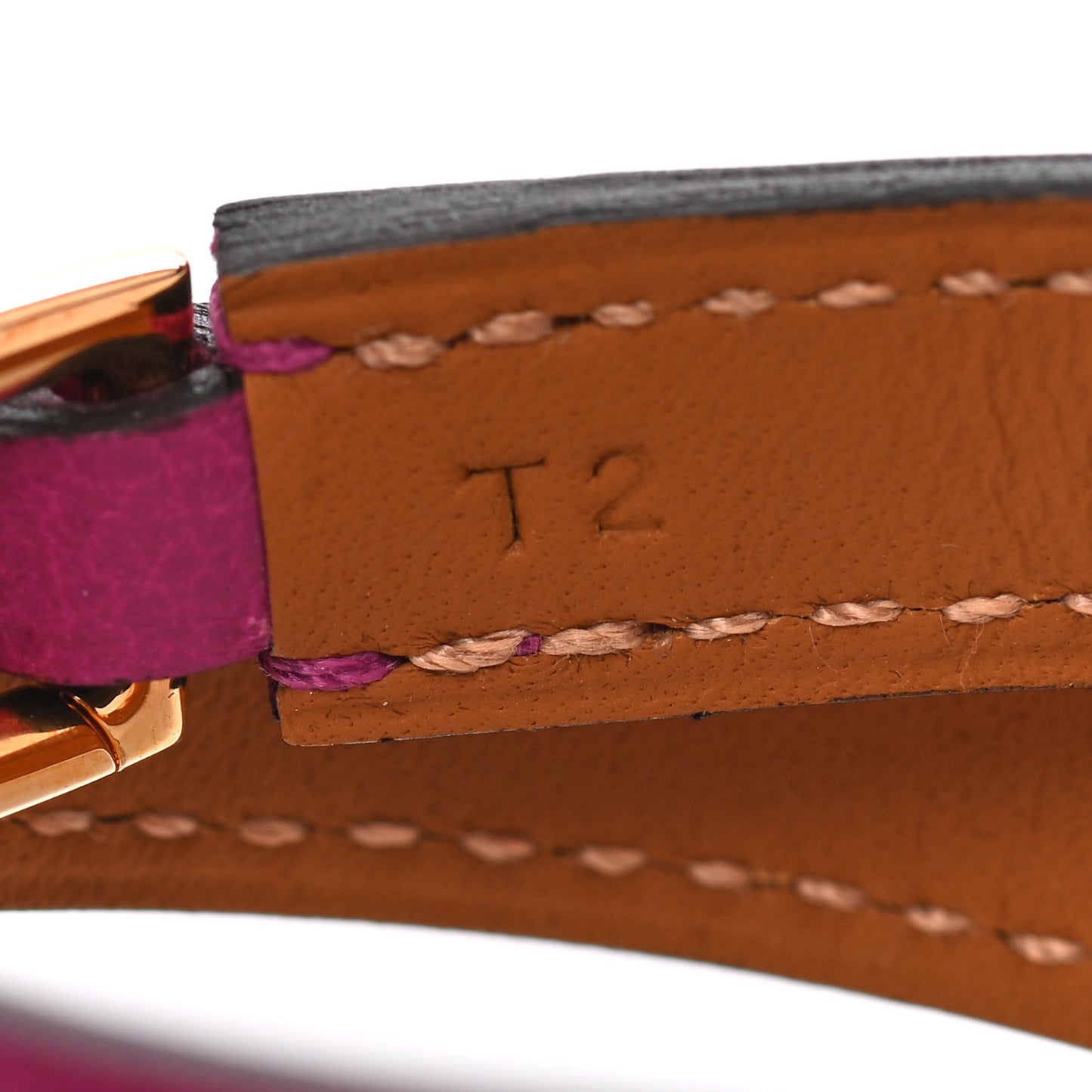 Swift Rivale Double Tour Bracelet T2 Rose Pourpre