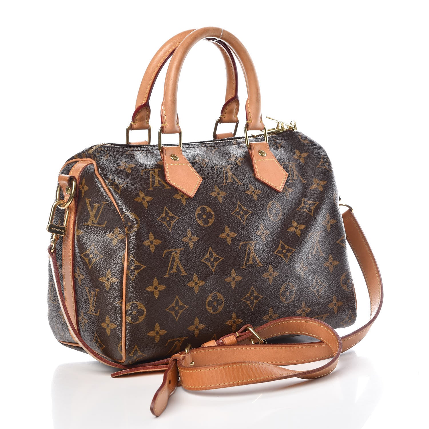 Louis Vuitton Monogram Speedy Bandouliere 25 3 of 18