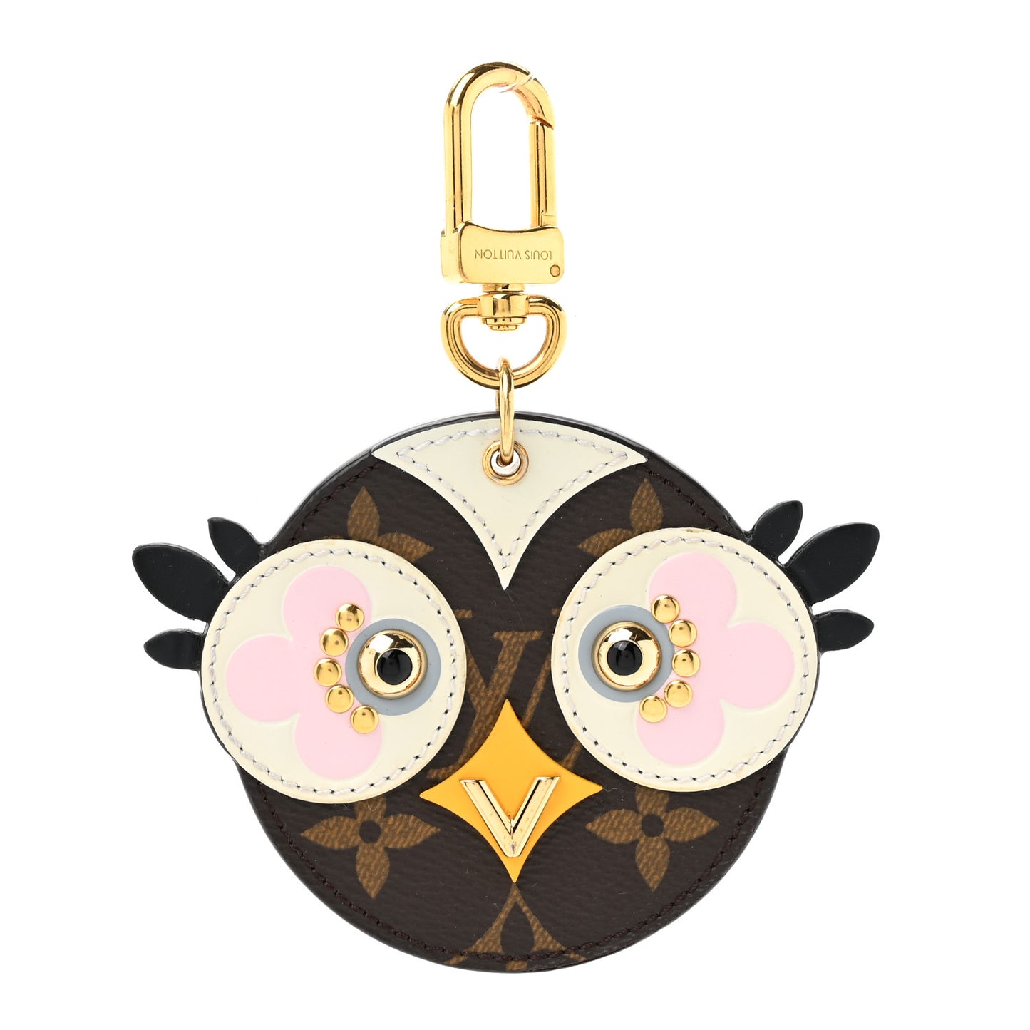 Monogram Lovely Birds Bag Charm