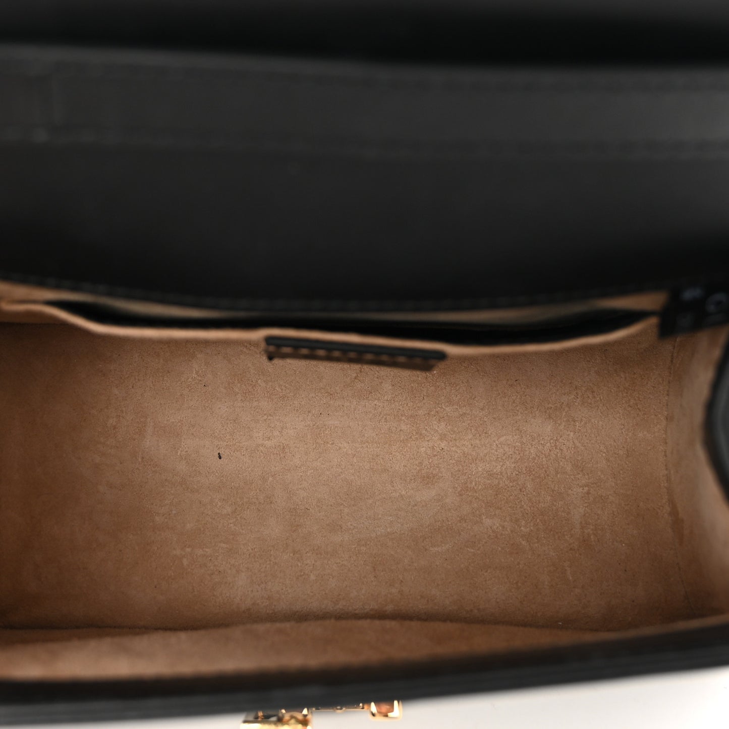 Calfskin Mini Sylvie Top Handle Bag Black