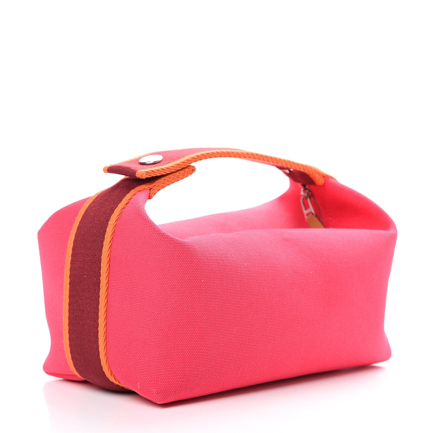 Hermes Canvas Small Bride-A-Brac Pouch Hibiscus 2 of 5