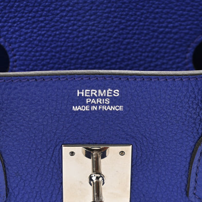 Hermes Togo BIRKIN 35 Bleu France 5 of 9