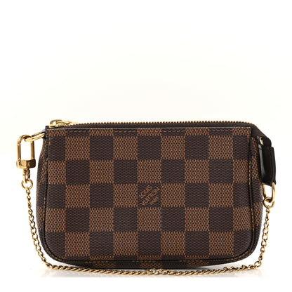 Louis Vuitton Damier Ebene Mini Pochette Accessories 2 of 13