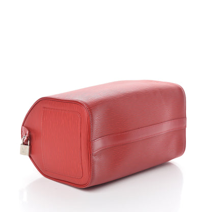 Louis Vuitton Epi Speedy 25 Rouge 3 of 8