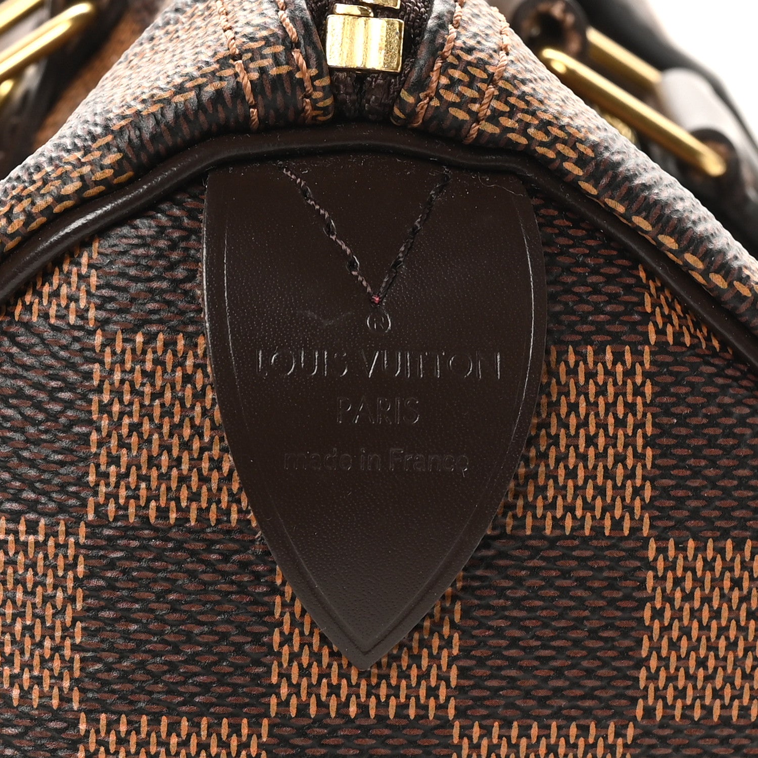 Louis Vuitton Damier Ebene Speedy 25 6 of 9