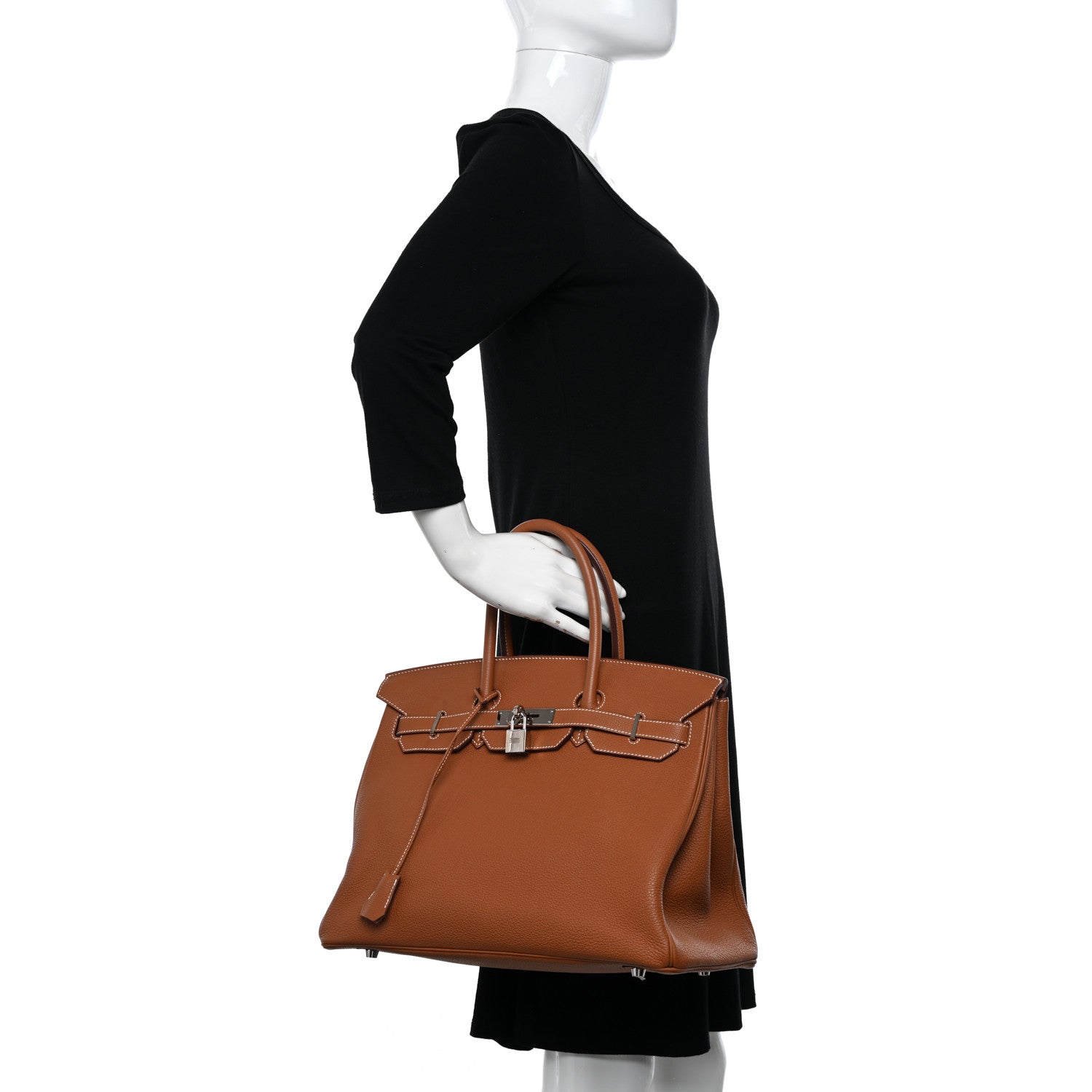 Hermes Togo Birkin 35 Gold 2 of 12
